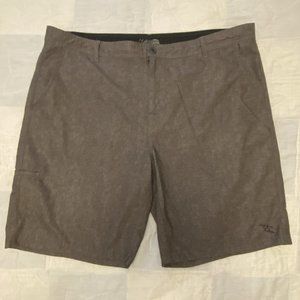 Men's Gray Dahu Hybrid Shorts, Hybird Collection, Size 44